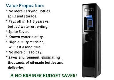 Bottleless Value Proposition: a no-brainer budget saver!